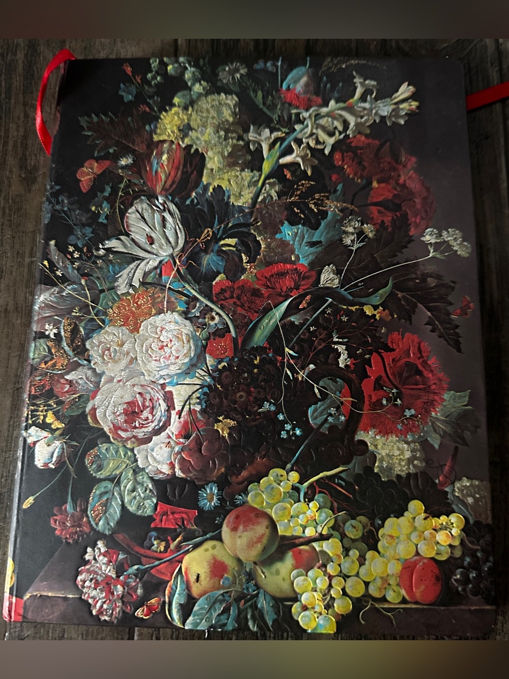 Floral Still Hardcover Notebook - Drawing